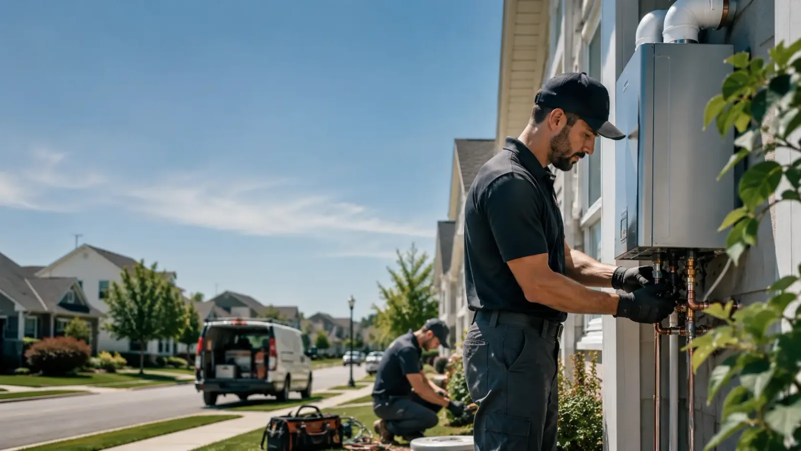 Tankless Water Heater Installation in Ganado, TX
